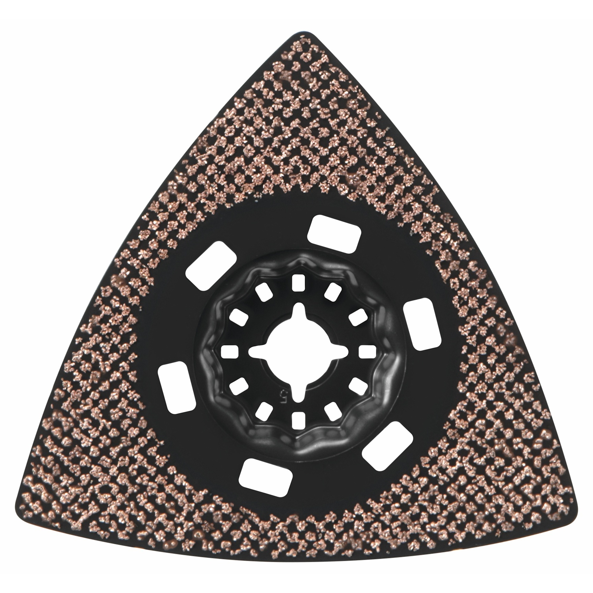 Bosch Starlock Oscillating Multi-Tool Carbide Grit Delta Sanding Pad — 60 Grit, Model# OSL350CR6
